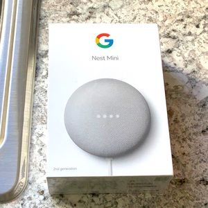 Google Nest mini second generation. New in the box